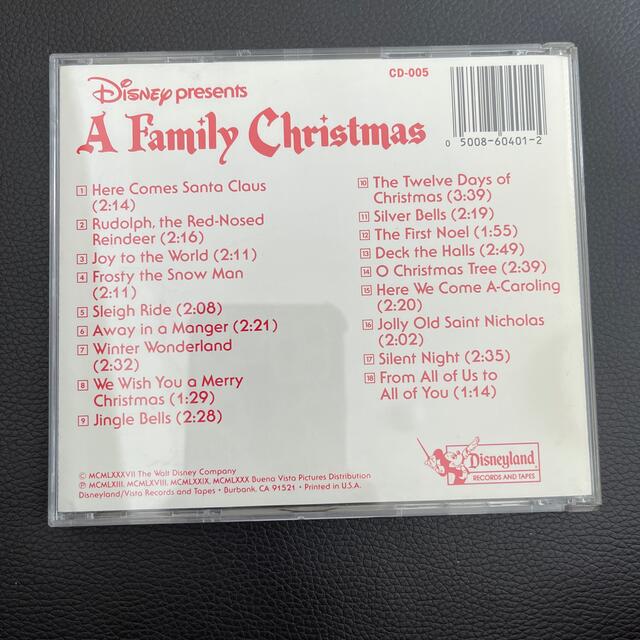 Disney(ディズニー)のDisney A Family Christmas エンタメ/ホビーのCD(その他)の商品写真