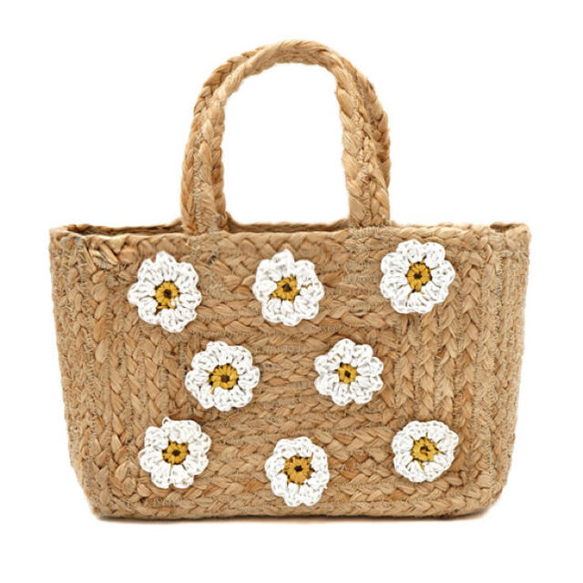 flower(フラワー)のflower basket bag レディースのバッグ(かごバッグ/ストローバッグ)の商品写真