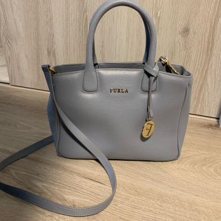 フルラ(Furla)のFURLAフルラｼｮﾙﾀﾞｰﾊﾞｯｸﾞ ﾌﾞﾙｰ(ショルダーバッグ)