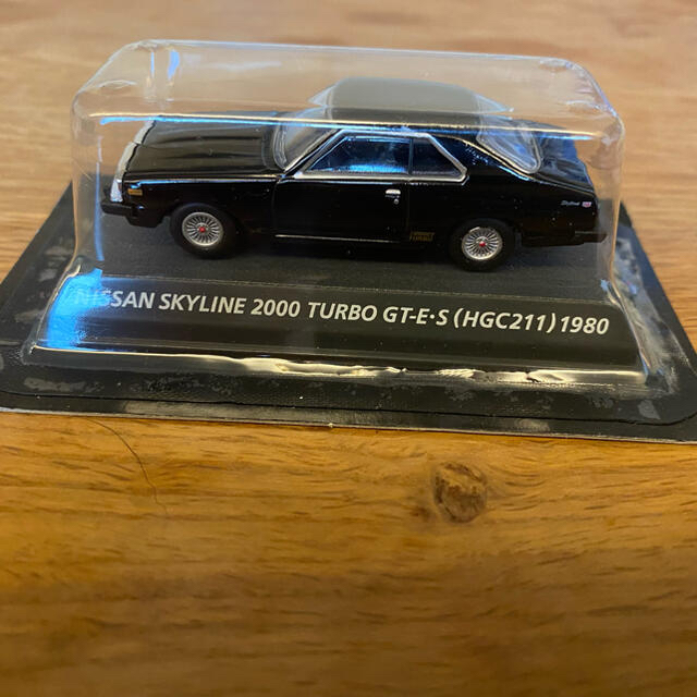 KONAMI(コナミ)の◎Car of the 80's〈SKYLINE 2000 TURBO(黒)〉 エンタメ/ホビーのおもちゃ/ぬいぐるみ(ミニカー)の商品写真