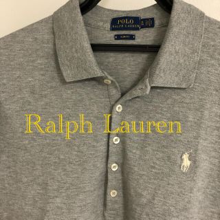 ポロラルフローレン(POLO RALPH LAUREN)の美品！ラルフローレン ポロシャツ　slim fit　ビジネスカジュアル(シャツ/ブラウス(半袖/袖なし))