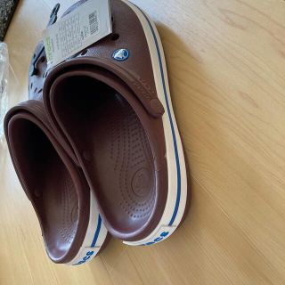 クロックス(crocs)のラス2   ブラウン　27 クロックバンド(サンダル)