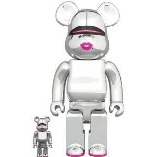 メディコムトイ(MEDICOM TOY)のBE@RBRICK SORAYAMA × 2G SILVER Ver. (フィギュア)