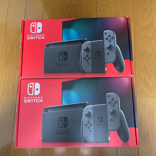 【新品未開封】Nintendo switch グレー本体 2台