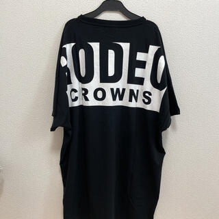 ロデオクラウンズワイドボウル(RODEO CROWNS WIDE BOWL)のロデオクラウンズ ボックスロゴTシャツ ワンピース(ひざ丈ワンピース)