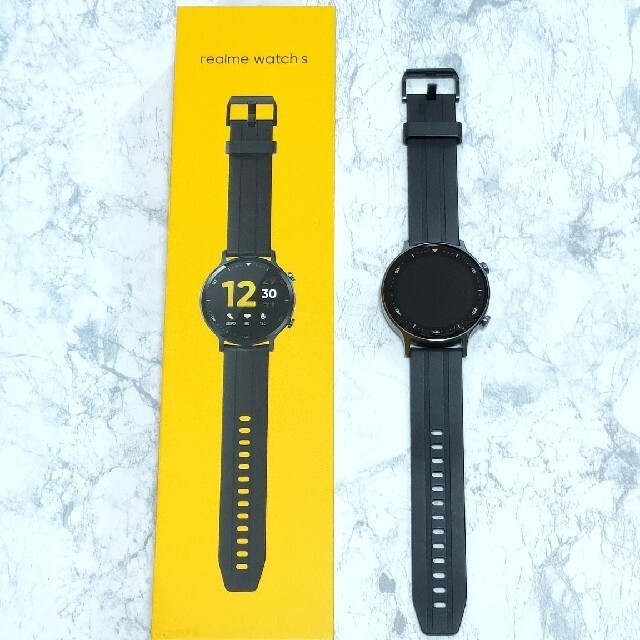 realme watch s 日本正規品 日本語対応 スマートウォッチ メンズの時計(腕時計(デジタル))の商品写真