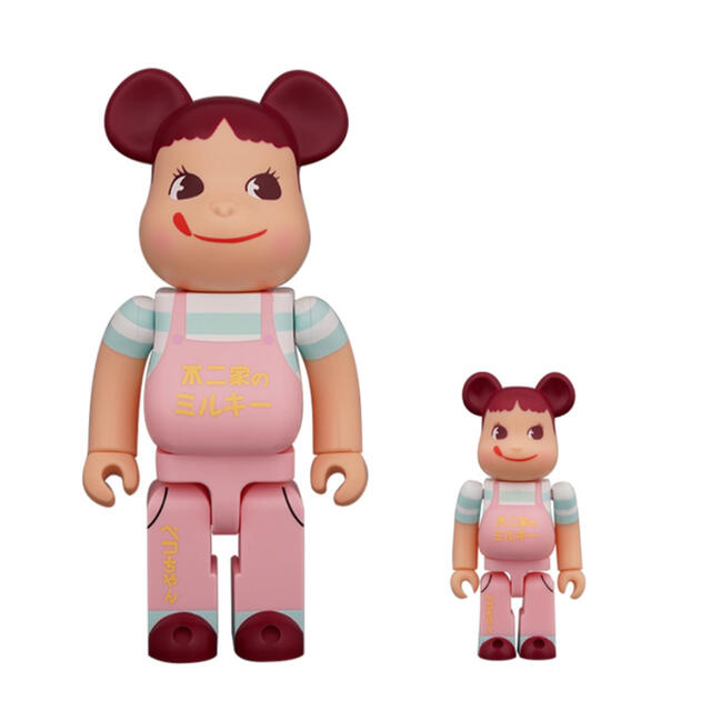 BE＠RBRICK ファミリータウンペコちゃん 100％ ＆ 400％