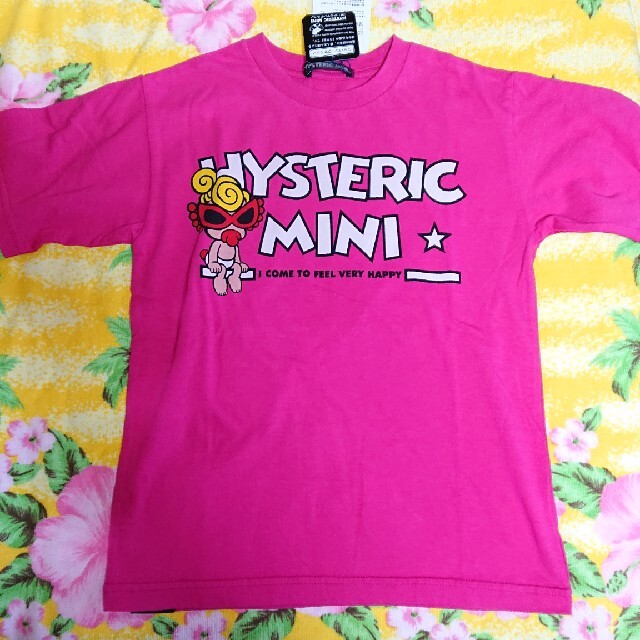 HYSTERIC MINI(ヒステリックミニ)のヒスミニ♥新品タグ付き♥Ꭲシャツ♥ピンク♥120cm キッズ/ベビー/マタニティのキッズ服女の子用(90cm~)(Tシャツ/カットソー)の商品写真