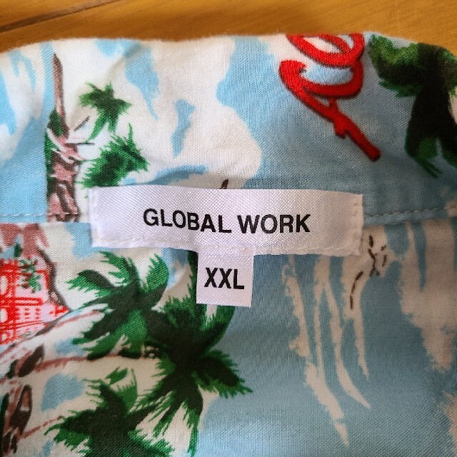 GLOBAL WORK(グローバルワーク)のGLOBAL WORK  アロハシャツ キッズ/ベビー/マタニティのキッズ服男の子用(90cm~)(Tシャツ/カットソー)の商品写真