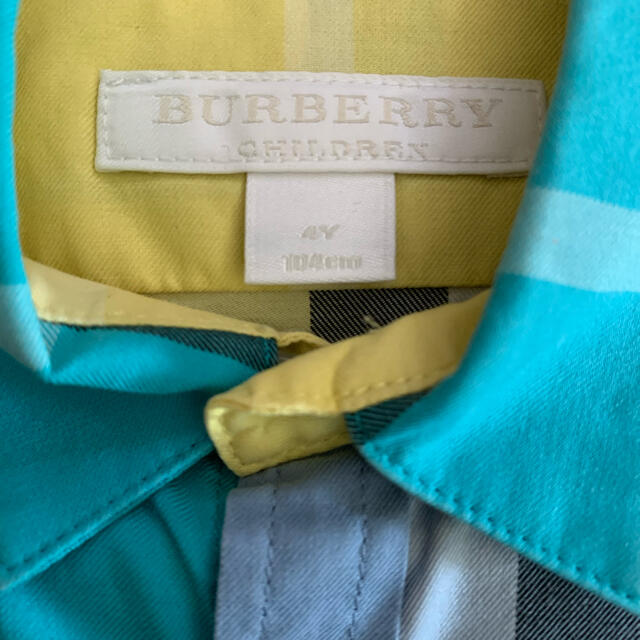 BURBERRY(バーバリー)のバーバリー キッズシャツ キッズ/ベビー/マタニティのキッズ服男の子用(90cm~)(Tシャツ/カットソー)の商品写真