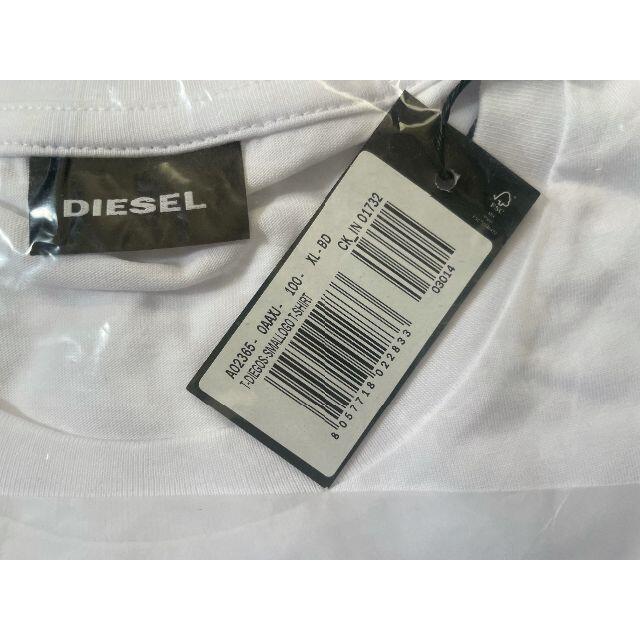 《今季アイテムお買い得》DIESEL ディーゼル Tシャツ ホワイト XLサイズ39oo商品名