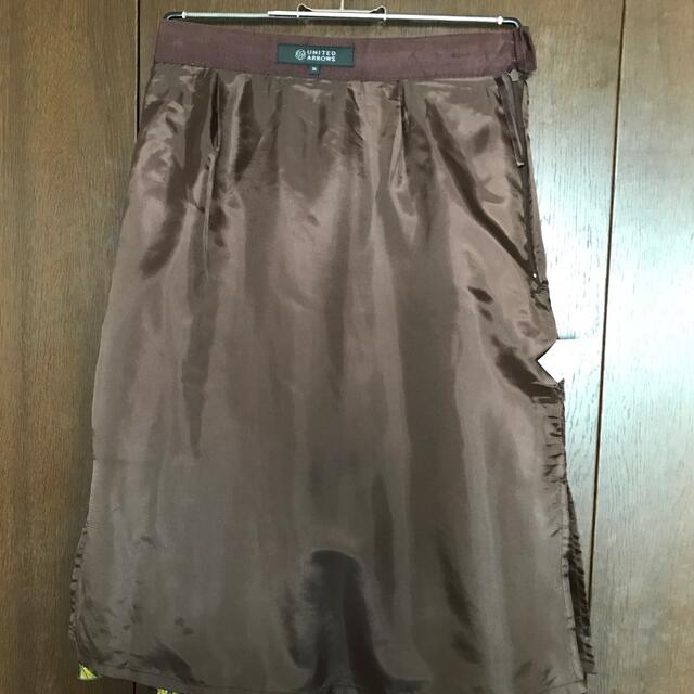 UNITED ARROWS(ユナイテッドアローズ)のギャザースカート レディースのスカート(ひざ丈スカート)の商品写真