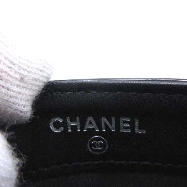 CHANEL(シャネル)のシャネル カードケース 名刺入れ ココマーク キルティング エナメル 15番台 メンズのファッション小物(名刺入れ/定期入れ)の商品写真