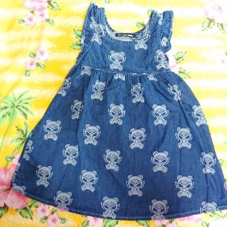 ヒステリックミニ デニムワンピース 子供 ワンピース(女の子)の通販 26 ヒステリックミニ デニムワンピース 子供 ワンピース(女の子)の通販 26