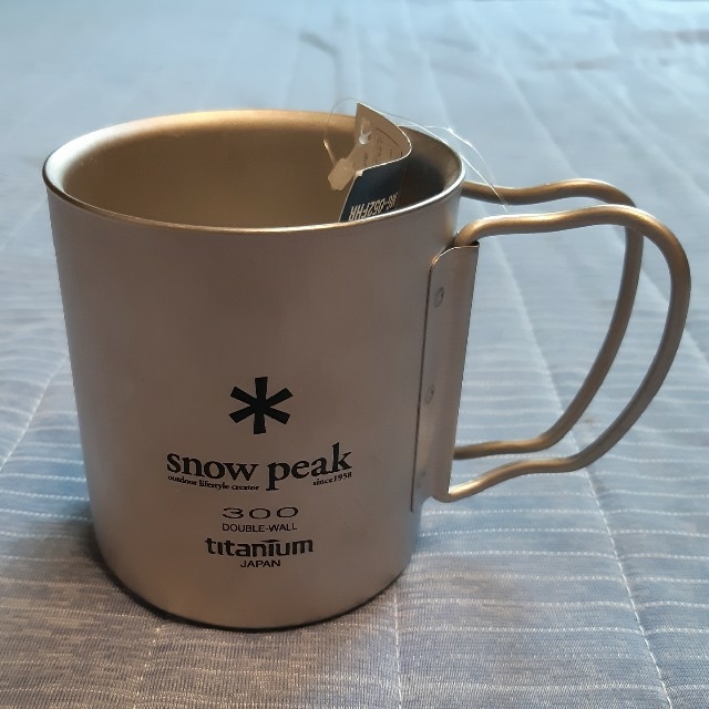 Snow Peak(スノーピーク)のsnow peak スノーピーク チタンダブルマグ300 スポーツ/アウトドアのアウトドア(食器)の商品写真