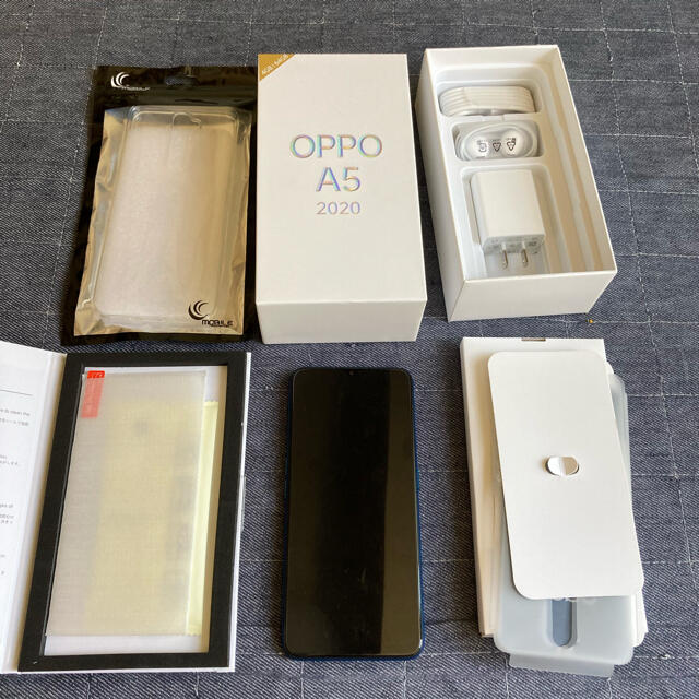 【格安SALEスタート】 OPPO - 2020（SIMフリー）本体（別売カバー付き） A5 oppo スマートフォン本体
