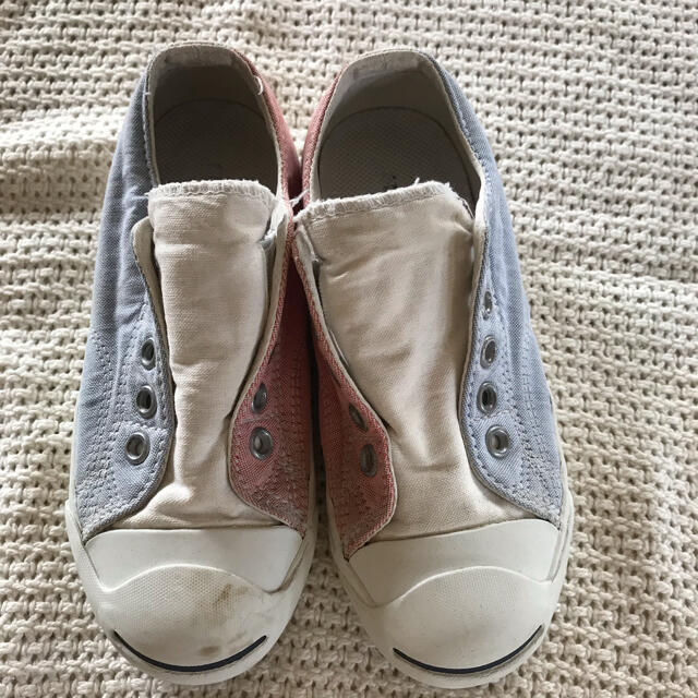 CONVERSE(コンバース)の19cmコンバースジャックパーセル キッズ/ベビー/マタニティのキッズ靴/シューズ(15cm~)(スニーカー)の商品写真