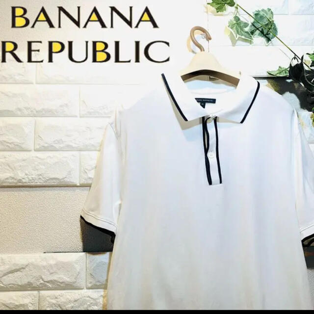 Banana Republic(バナナリパブリック)のBanana Republic ポロシャツニット　  メンズのトップス(ポロシャツ)の商品写真