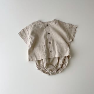 新品⭐︎送料無料　anggo半袖セットアップbaby(Ｔシャツ)