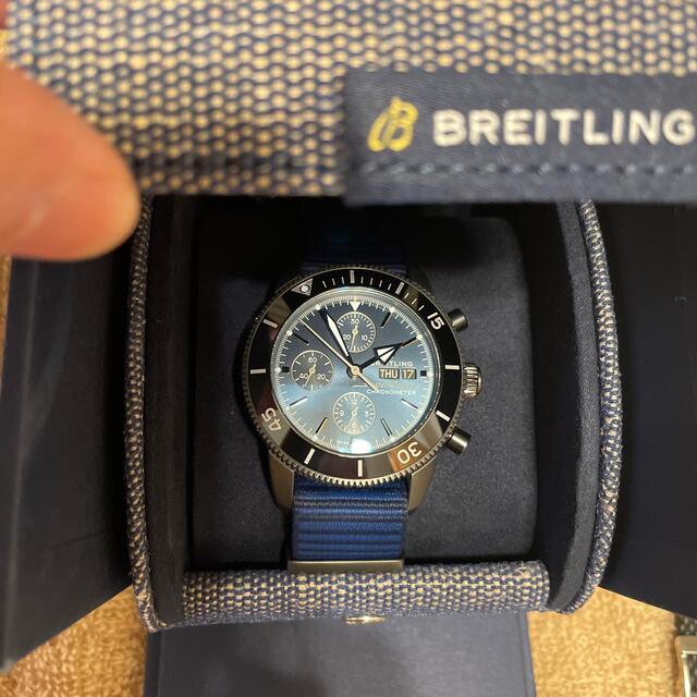 BREITLING(ブライトリング)のブライトリング　スーパーオーシャン　ヘリテージ　アウターノウン メンズの時計(腕時計(アナログ))の商品写真