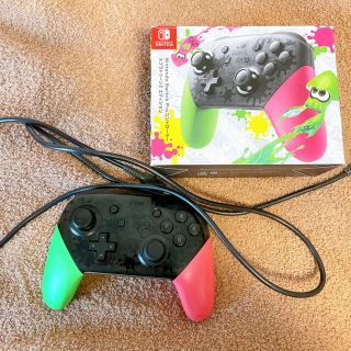 ニンテンドースイッチ(Nintendo Switch)のニンテンドーSwitch Proコントローラー　スプラトゥーン2エディション(その他)