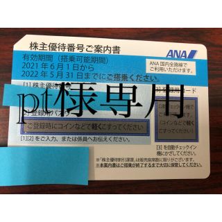 エーエヌエー(ゼンニッポンクウユ)(ANA(全日本空輸))のpt様専用　ANA株主優待　９枚(その他)