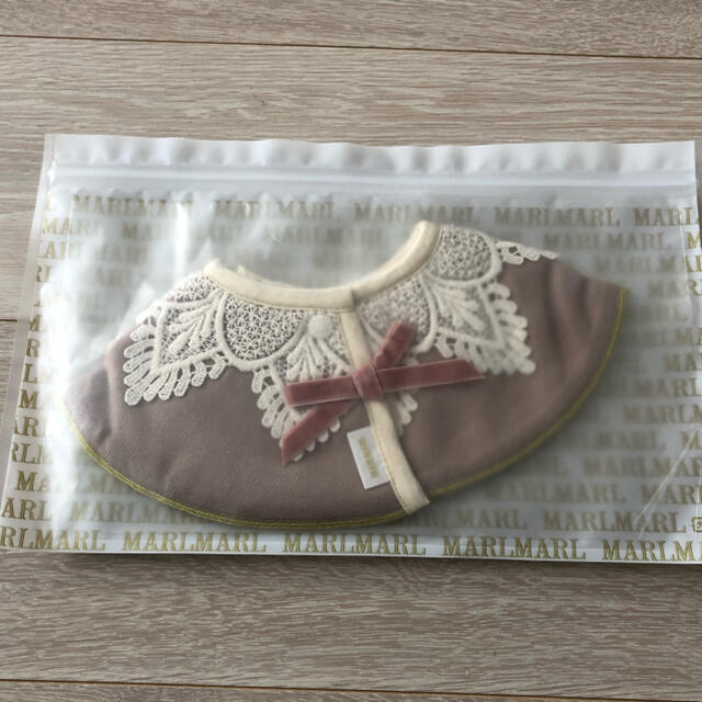 aquagirl cosmetics(アクアガールコスメティクス)のMARLMARL スタイ　dolce 1 lace collar キッズ/ベビー/マタニティのこども用ファッション小物(ベビースタイ/よだれかけ)の商品写真