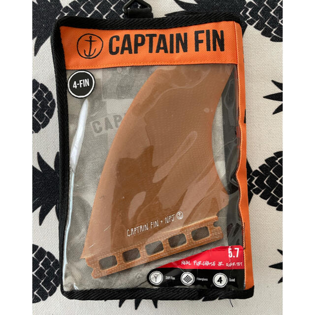 captain fin neal purchase jr Quad future スポーツ/アウトドアのスポーツ/アウトドア その他(サーフィン)の商品写真