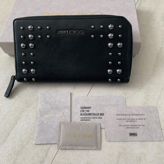 JIMMY CHOO(ジミーチュウ)のJIMMY CHOO長財布 レディースのファッション小物(財布)の商品写真