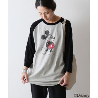 フレームワーク(FRAMeWORK)の【美品】FRAMeWORK Mickey / ラグランT(Tシャツ(長袖/七分))