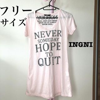 イング(INGNI)のイング　Tシャツ/半袖シャツ/ピンク(Tシャツ(半袖/袖なし))