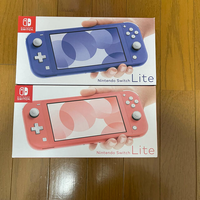 【新品未開封】switch lite ブルー&コーラル