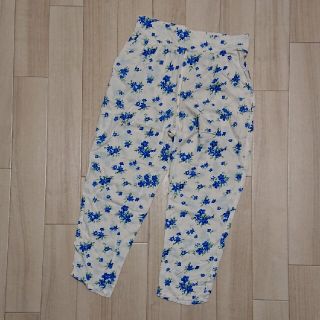 コルザ(COLZA)の新品／ひんやりゆるテロ花柄レーヨンパンツ(カジュアルパンツ)