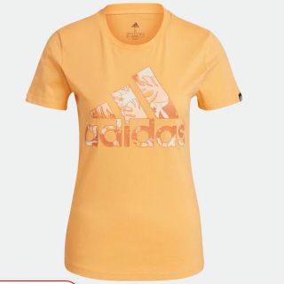 アディダス(adidas)のアディダス　半袖　Tシャツ　オレンジ　新品(Tシャツ(半袖/袖なし))