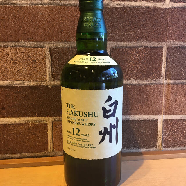 サントリーシングルモルトウイスキー白州 12年 700ml 新品・箱なし食品/飲料/酒