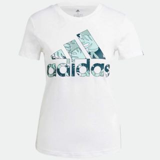 アディダス(adidas)のアディダス　半袖　Tシャツ　白　グリーン　新品(Tシャツ(半袖/袖なし))