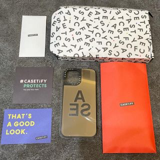 シー(SEA)のCASETiFY WIND AND SEA iPhone12 ケース　シルバー(iPhoneケース)