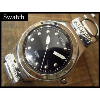 スウォッチ(swatch)のG② 現状渡し レア スウォッチ アイロニー 純正SSブレス クオーツ 腕時計(腕時計(アナログ))