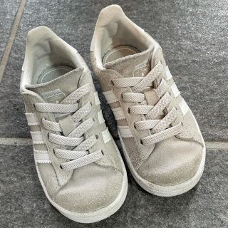 アディダス(adidas)のMI様専用　adidas キャンパス　グレー　キッズ　スウェード　13.5㎝　(スニーカー)