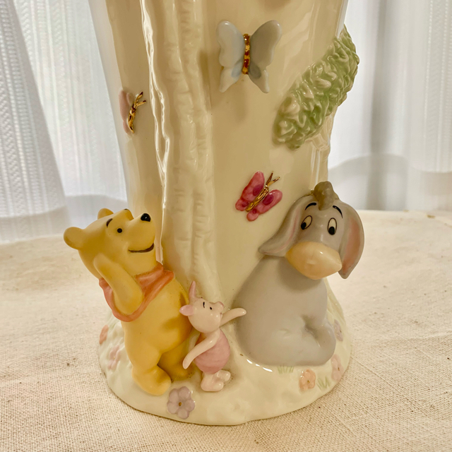Disney(ディズニー)のくまのプーさん　花瓶 エンタメ/ホビーのおもちゃ/ぬいぐるみ(キャラクターグッズ)の商品写真