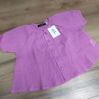 カルディア(CALDia)のCardiaカルディア新品80ブラウスキッズ女の子夏服Tシャツ(Tシャツ/カットソー)