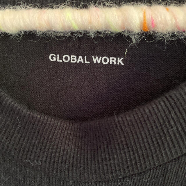 GLOBAL WORK(グローバルワーク)のヨハネス・フェルメール真珠の耳飾りの少女ロンT レディースのトップス(Tシャツ(長袖/七分))の商品写真