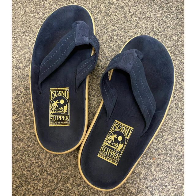 BEAUTY&YOUTH UNITED ARROWS(ビューティアンドユースユナイテッドアローズ)のアイランドスリッパ　ネイビー 5 ISLANDSLIPPER アイランドスリッパ レディースの靴/シューズ(ビーチサンダル)の商品写真