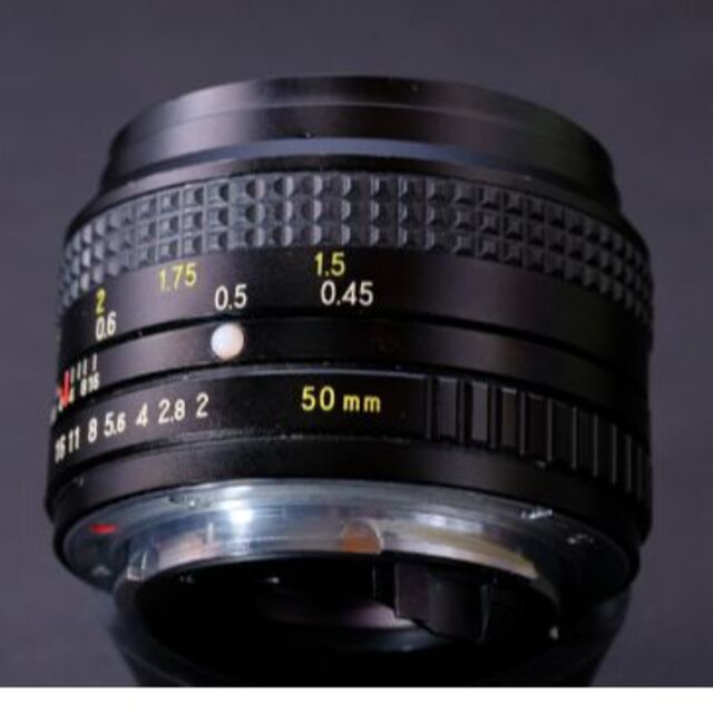 RICOH(リコー)の【富岡光学】RICOH XR RIKENON 50mm F2 和製ズミクロン スマホ/家電/カメラのカメラ(レンズ(単焦点))の商品写真