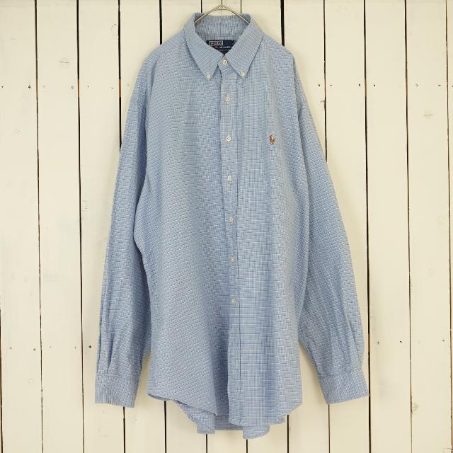 RalphLoren　check　Shirt　オックスフォード　オーバーサイズ