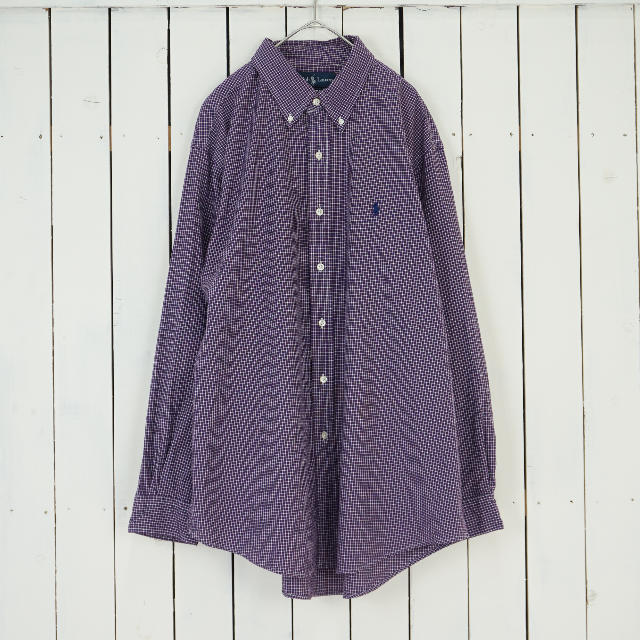 POLO RALPH LAUREN(ポロラルフローレン)のRalphLoren　Shirt　ギンガムチェック　オーバーサイズ メンズのトップス(シャツ)の商品写真