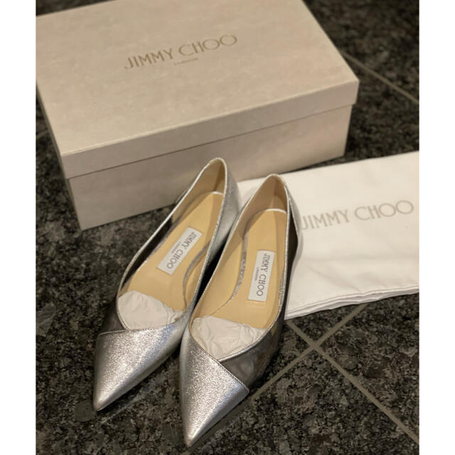 JIMMY CHOO フラットパンプス