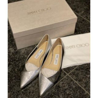 ジミーチュウ(JIMMY CHOO)のJIMMY CHOO フラットパンプス(ハイヒール/パンプス)