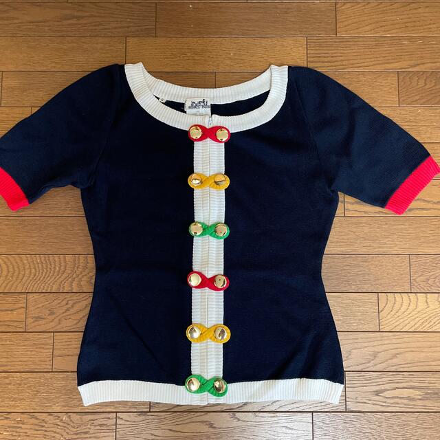 エルメス 半袖ニット レア エルメス 半袖ニット レア