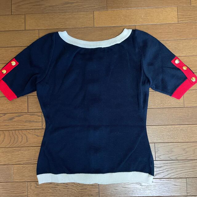 Hermes(エルメス)のエルメス 半袖ニット レア  レディースのトップス(Tシャツ(半袖/袖なし))の商品写真